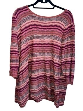 𝐖𝐄𝐒𝐓𝐏𝐎𝐑𝐓 | COLORFUL KNIT CREW NECK TOP